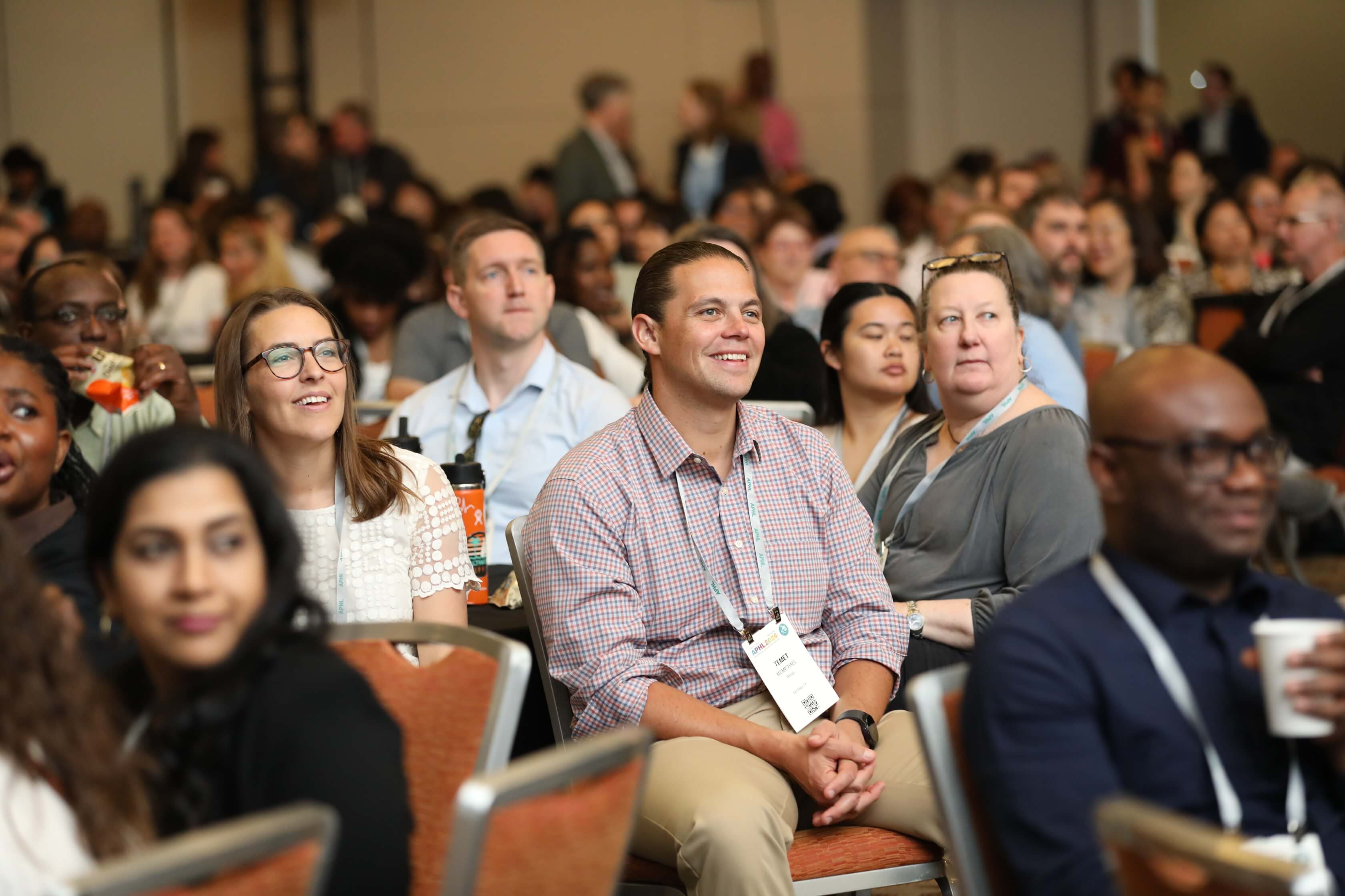 Audience members at the APHL Annual Conference