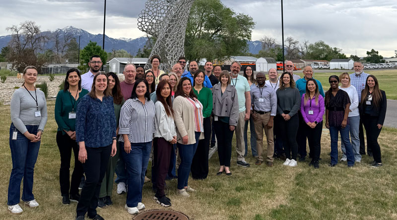 Participants from the APHL Biorisk Management Workshop in Taylorsville, Utah.