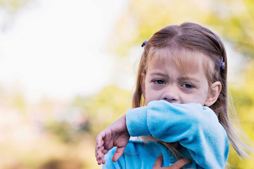 ID-little-girl-coughing-in-arm The Infectious Diseases Program at APHL